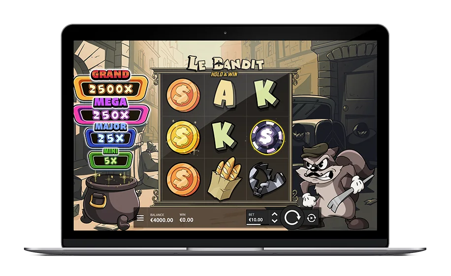 Le Bandit Hold & Win